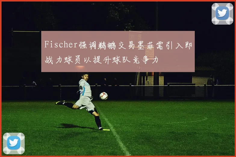Fischer强调鹈鹕交易墨菲需引入即战力球员以提升球队竞争力